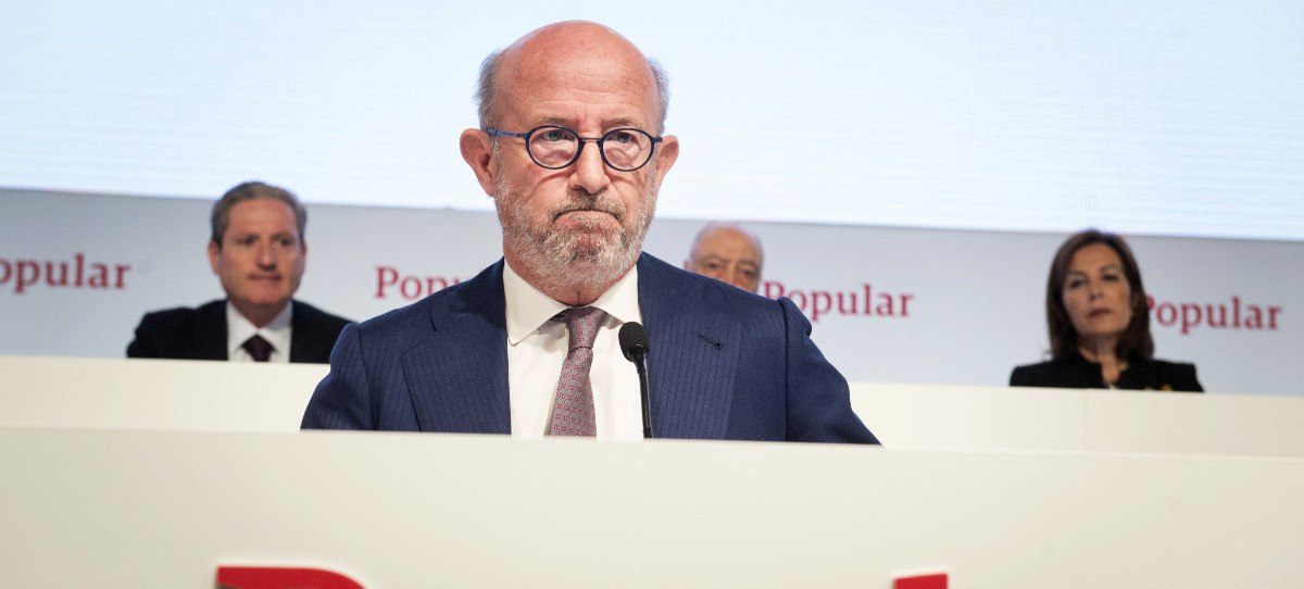 Saracho ya buscaba vender el Popular en febrero de 2017, según Rodrigo Echenique, expresidente de Santander España