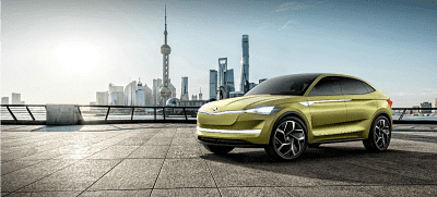 Skoda presentará en el Salón de Shanghai su prototipo eléctrico Vision E