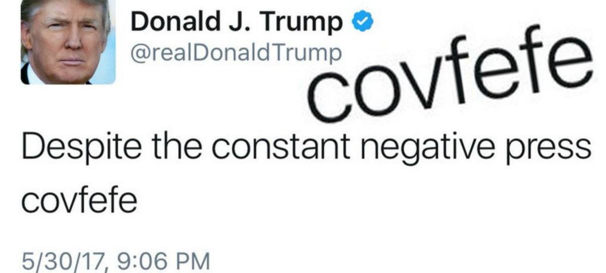 ¿Qué significa «covfefe», la nueva palabra utilizada por Trump?