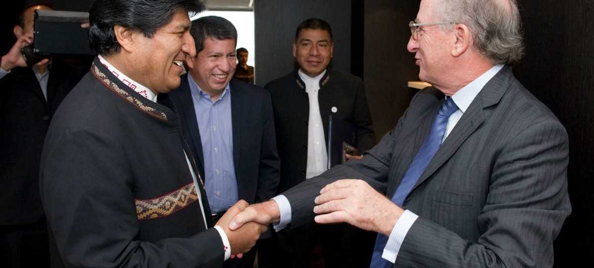 Repsol presume de gas en Bolivia y Morales le recuerda que el 82% es para ellos