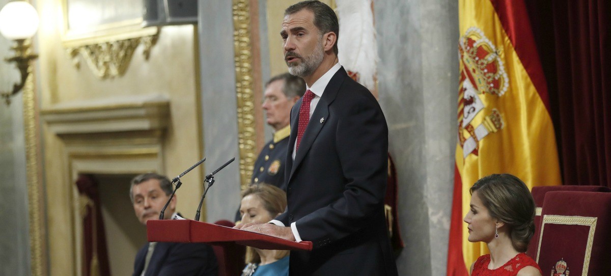 El Rey: «Ningún camino debe conducir a la división de los españoles»