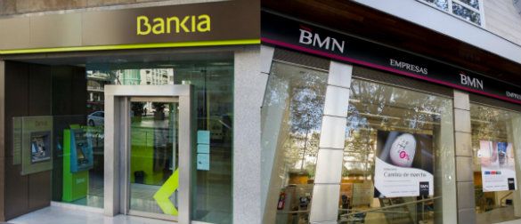Bankia quiere cerrar 100 oficinas más tras la fusión con BMN