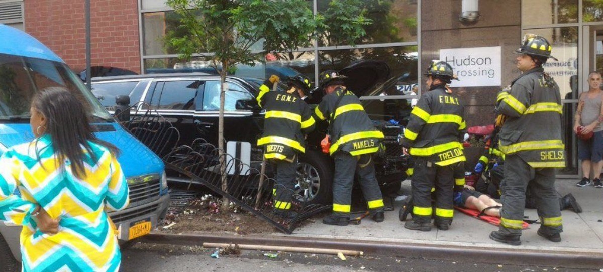 Un vehículo atropella a 10 personas en Manhattan