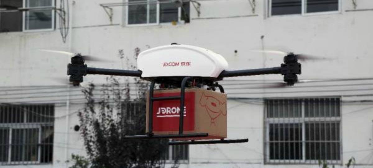 JD.com adelanta a Amazon en los envíos por dron