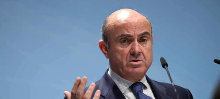 Luis de Guindos, ministro de Economía