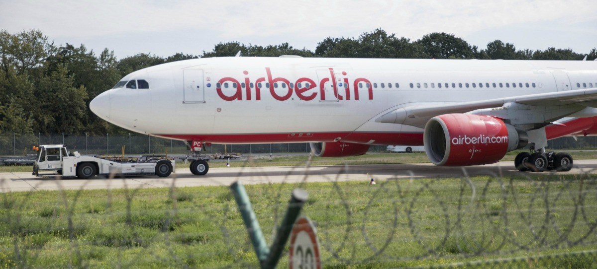 Air Berlin, la segunda aerolínea alemana, se declara insolvente