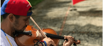 Inician una campaña para liberar al violinista Wuilly Arteaga, preso de Maduro