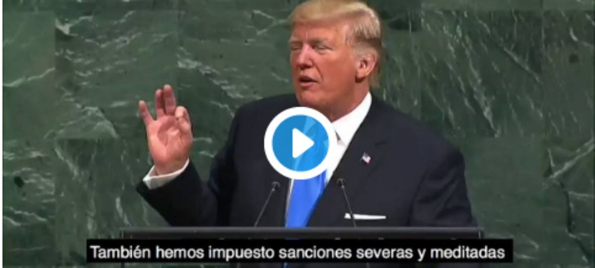 Trump: ‘Maduro ha infligido gran sufrimiento al pueblo de Venezuela y ha destruido una nación próspera’