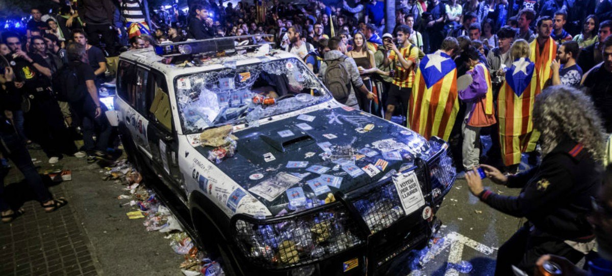Puigdemont amenaza a la Policía y la Guardia Civil: ‘No olvidaremos’