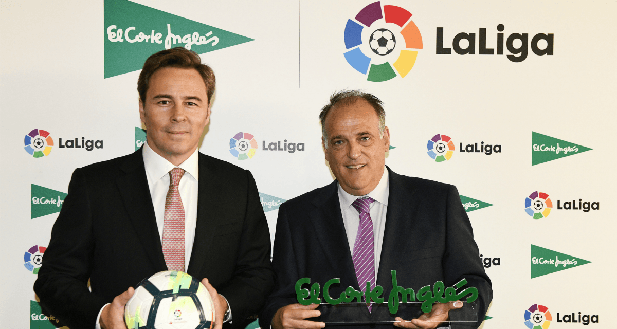 El Corte Inglés se convierte en patrocinador oficial de LaLiga