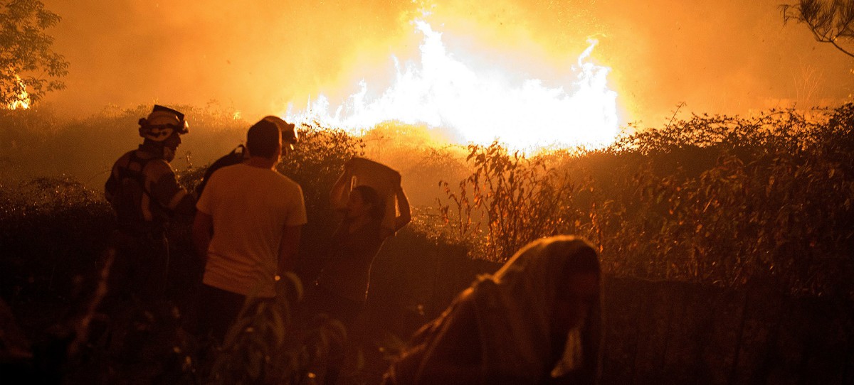 Incendios:  El fuego devora 8 comunidades