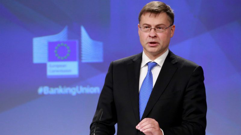 Dombrovskis (vicepresidente de la CE): «El plan español está muy avanzado pero quedan temas pendientes»