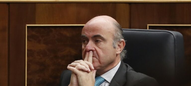 Luis de Guindos, ministro de Economía