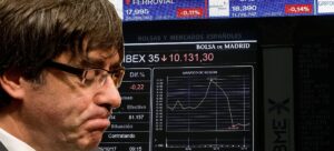 Puigdemont ha puesto las caídas en el IBEX 35