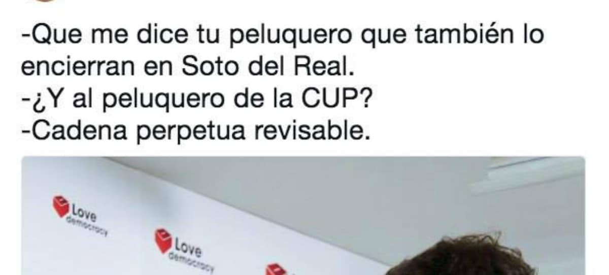 Memes sobre el encarcelamiento Sánchez y Cuixart por su ataque a la Guardi Cvil