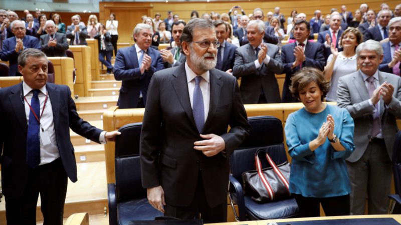 La última perla de un emocionado Mariano Rajoy en su despedida