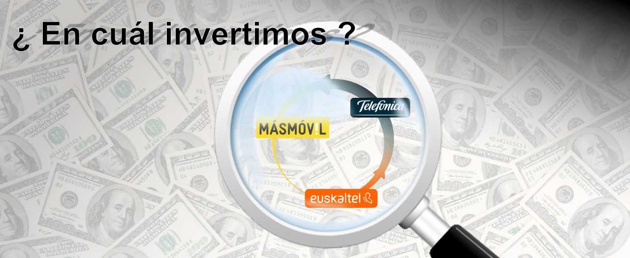 Telefónica, Euskaltel y MásMóvil ¿En cuál invertimos?