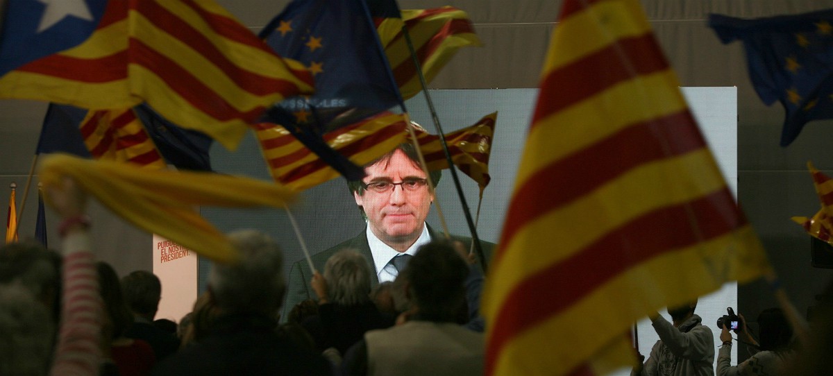 Puigdemont y Rovira pactan la investidura en una cena en Bruselas