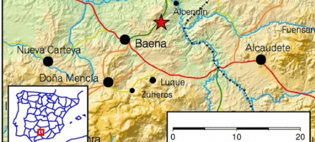 Dos terremotos sacuden Andalucía, en Baena y Fuengirola