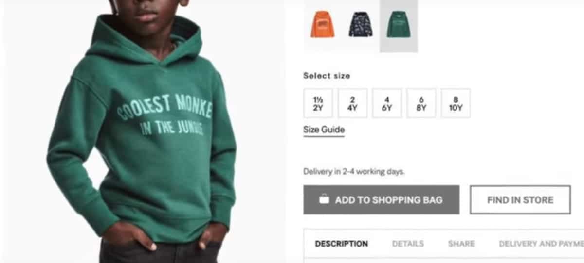 H&M cierra todas sus tiendas en Suráfrica por las protestas contra su polémica sudadera