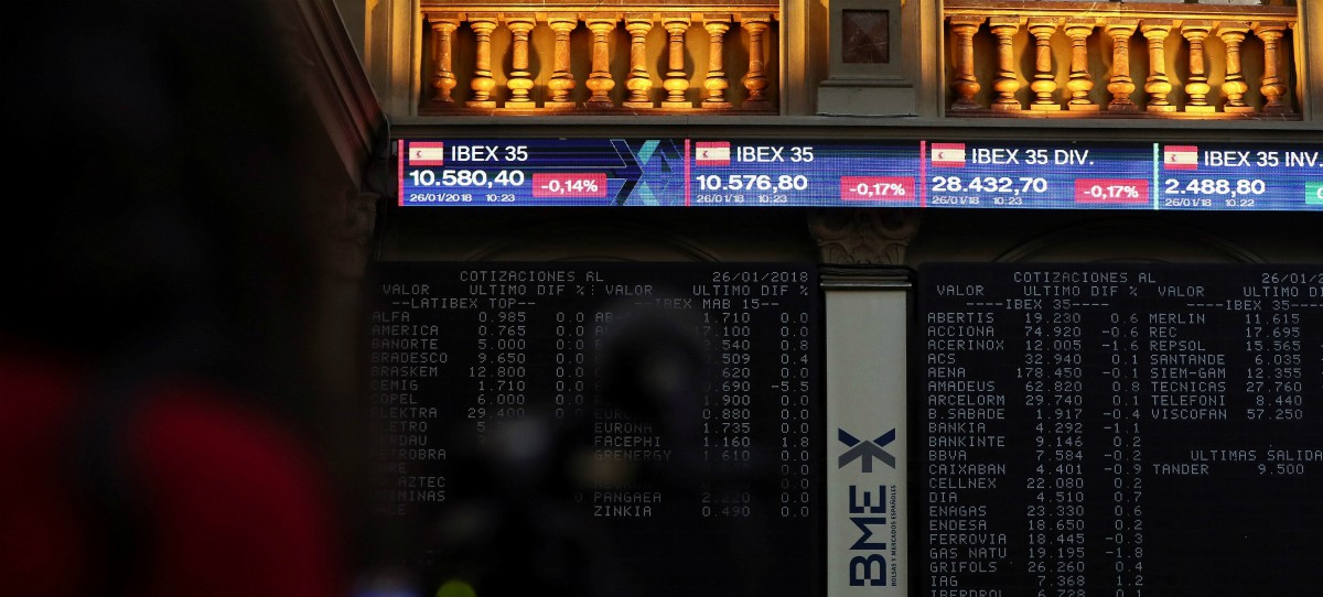 El IBEX 35 cierra plano mientras Wall Street consigue un nuevo máximo histórico