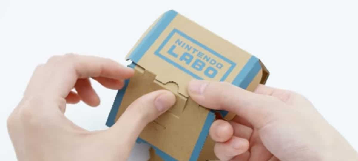 Nintendo Labo: Juegos y accesorios de cartón para Swicht