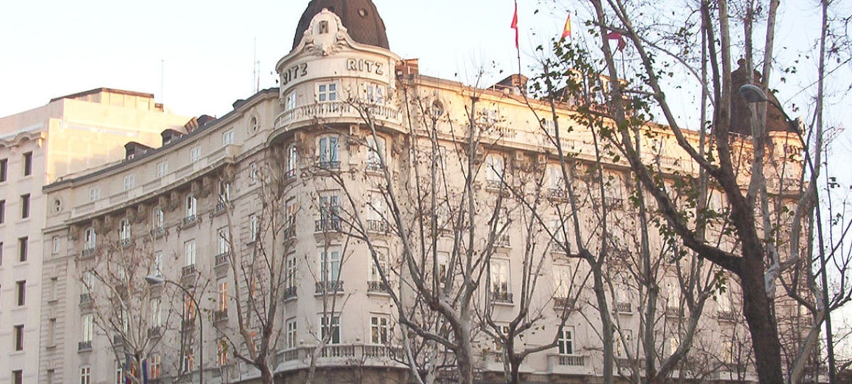 El Hotel Ritz de Madrid cierra este miércoles