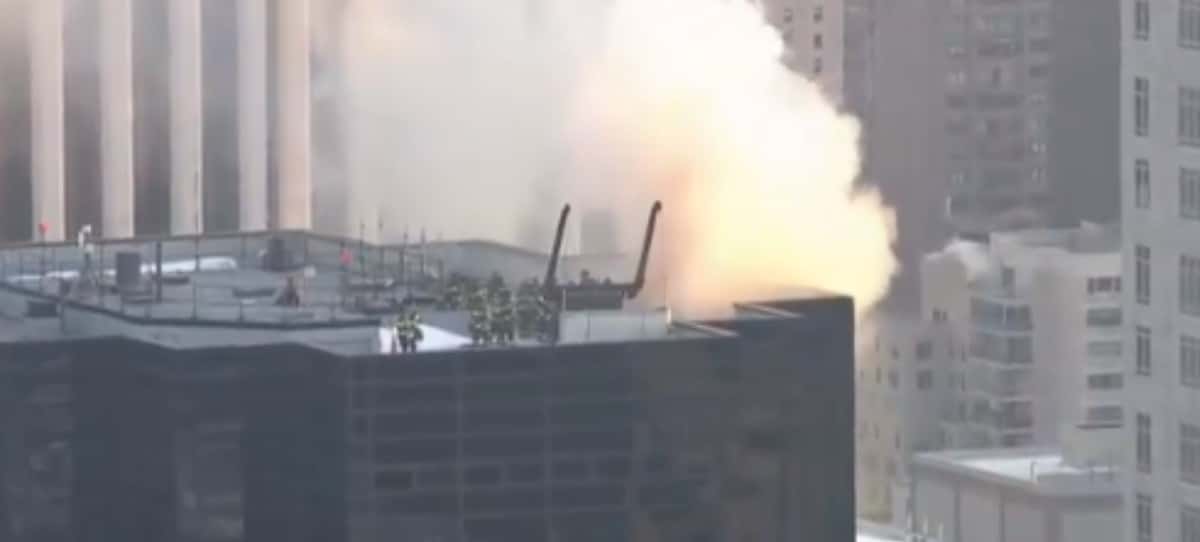 Incendio en la Torre Trump en Nueva York