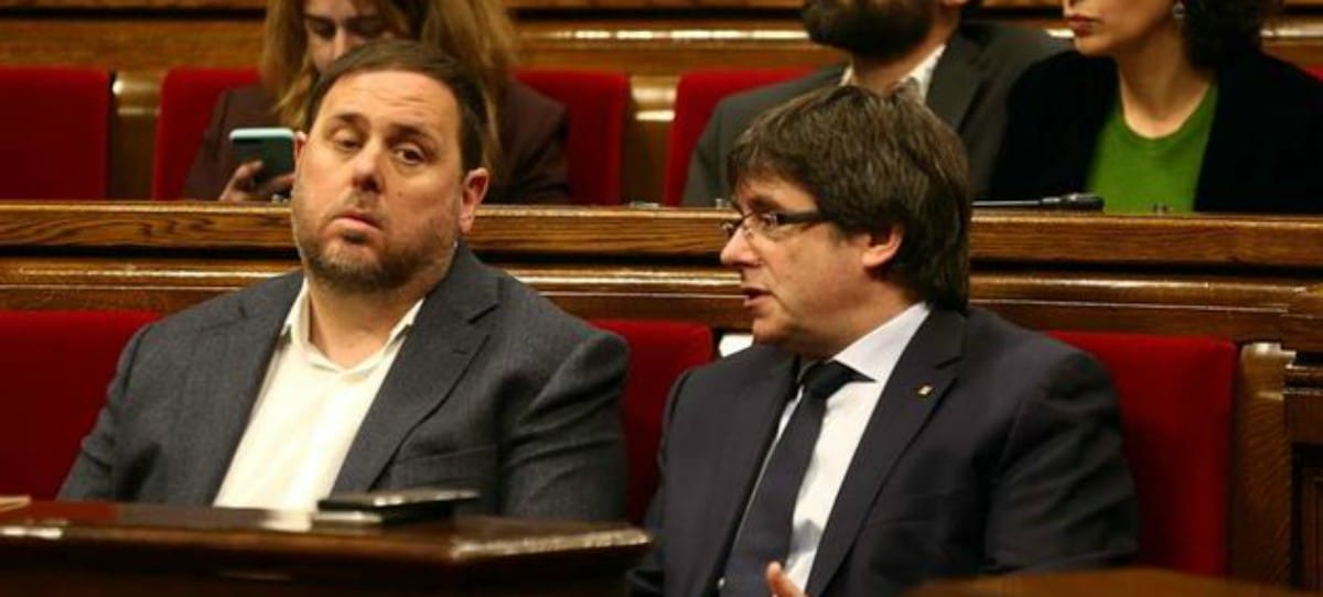 Junqueras y Puigdemont unen fuerzas para hacer frente a la fianza de 4,1 millones del Tribunal de Cuentas