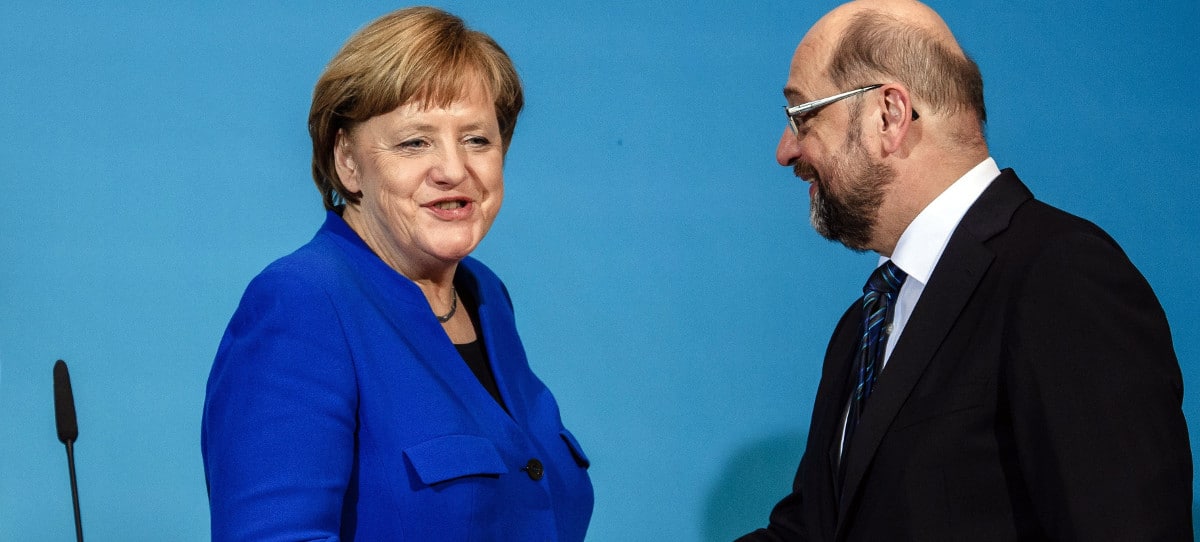 Merkel borra su bajada de impuestos para gobernar con los socialistas