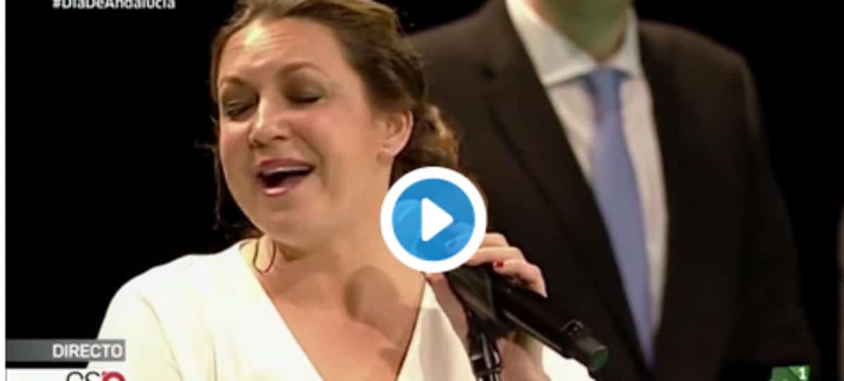 El himno de Andalucía cantando por Niña Pastori que emociona a la red