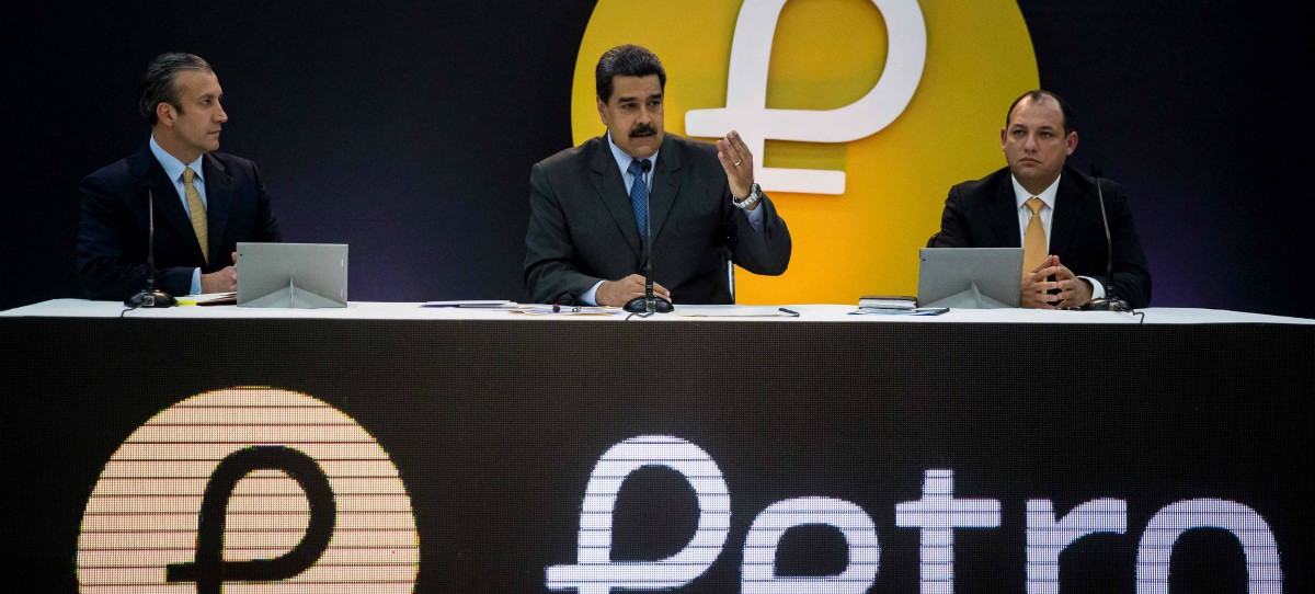 Maduro lanza Petro, la moneda virtual bolivariana