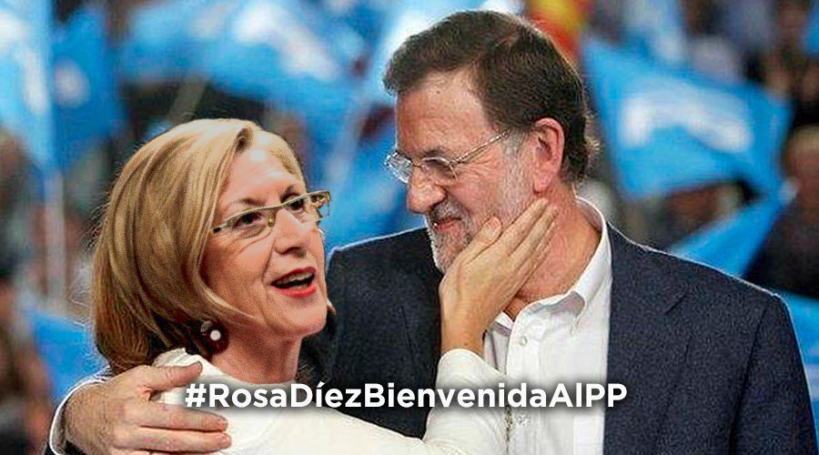 Rosa Díez podría ser el nuevo fichaje del PP y la red se llena de memes
