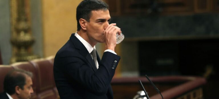 Pedro Sánchez, líder del PSOE