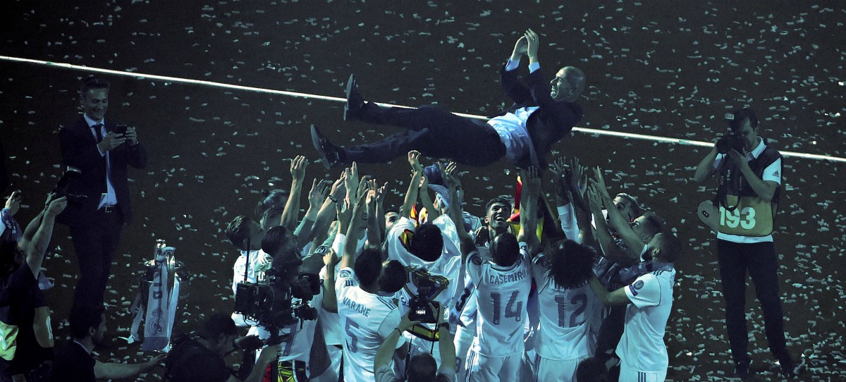Las redes se despiden del maestro Zidane