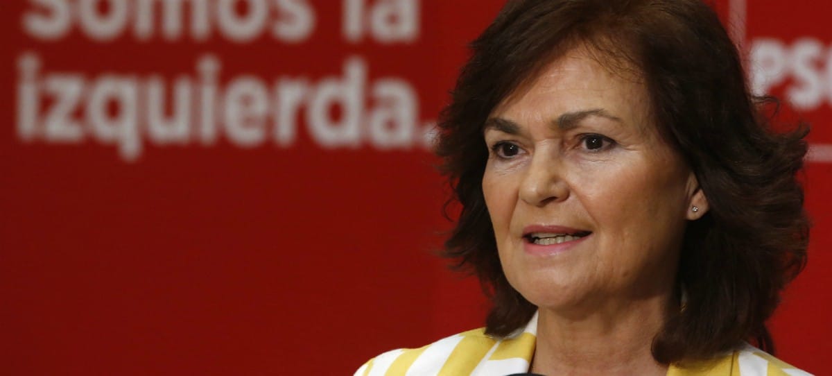 Carmen Calvo anuncia que ha superado el coronavirus tras ser tratada en la clínica Ruber de Madrid