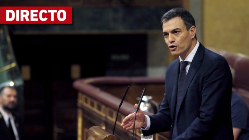 Pedro Sánchez, nuevo presidente del Gobierno tras vencer en la moción