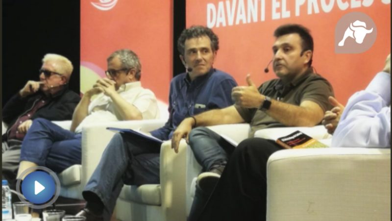 Históricos sindicalistas catalanes denuncian el procés y al ‘fascista’ Torra