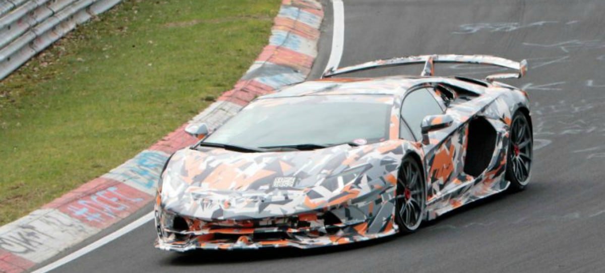 El nuevo Lamborghini Aventador SVJ bate el récord de vuelta rápida en Nürburgring