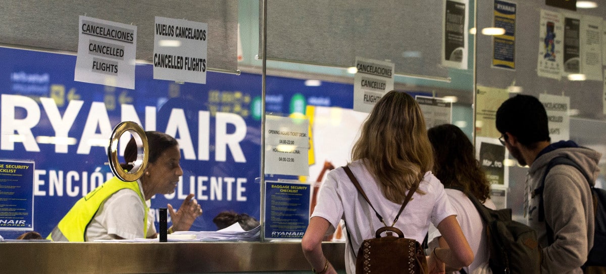 Más de 73.200 pasajeros podrían verse afectados en el primer día de huelga en Ryanair en España