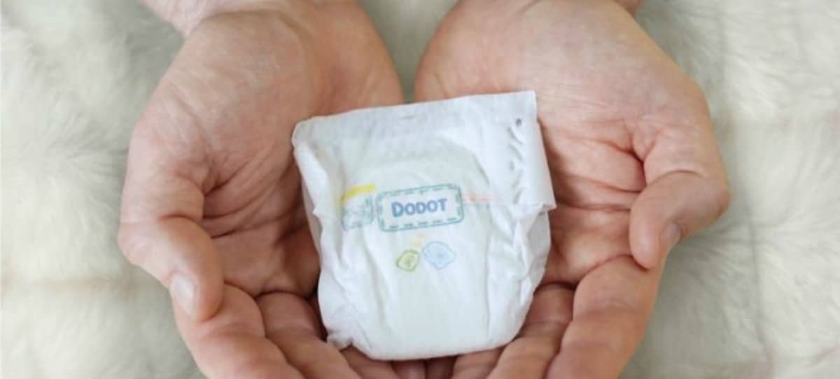 Dodot donará a hospitales 800.000 pañales para bebés prematuros
