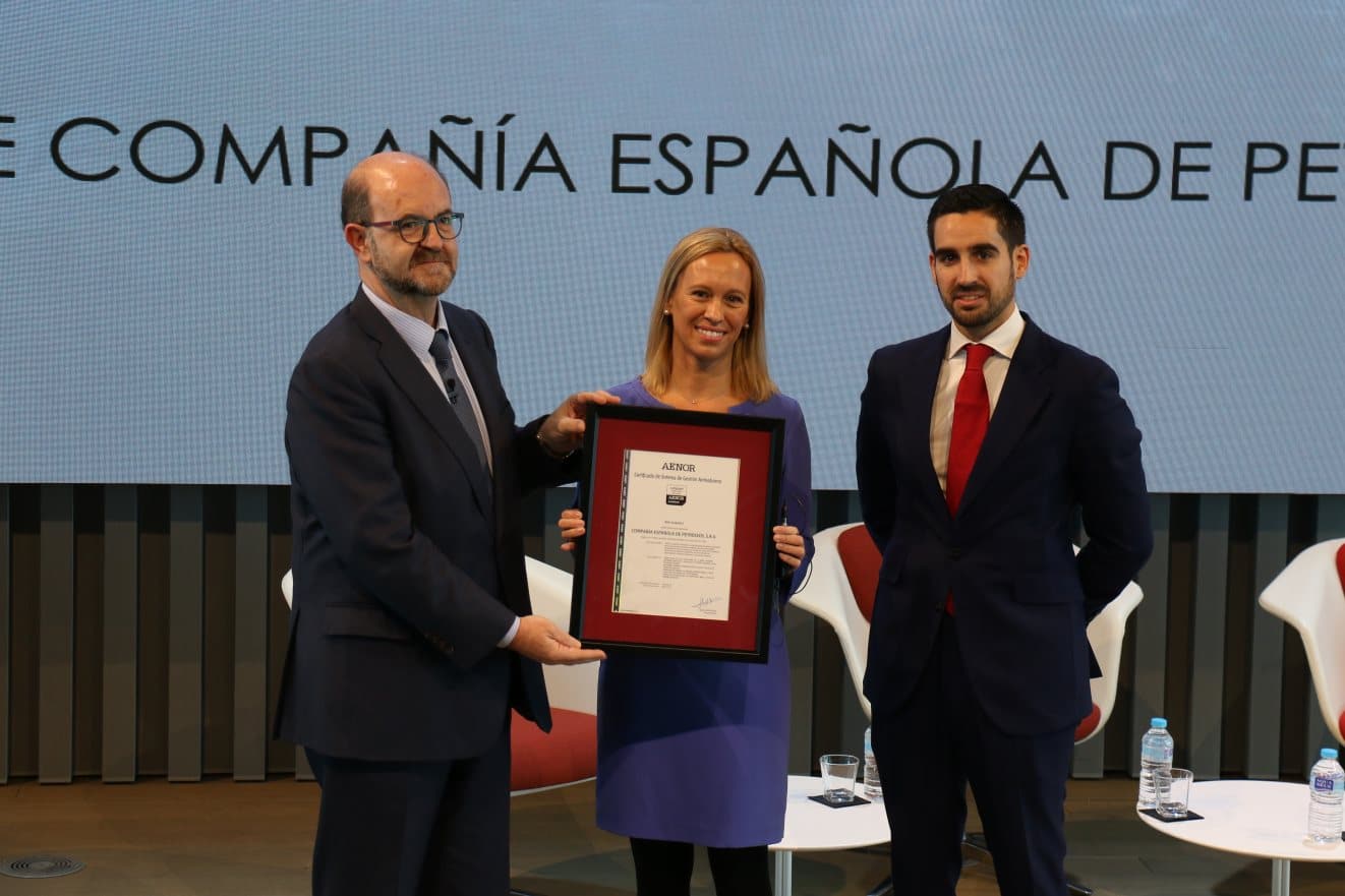 Cepsa, primera empresa de oil&gas en España en obtener el certificado de Sistemas de Gestión Antisoborno de AENOR