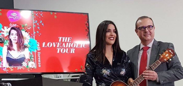 Ruth Lorenzo concluye su gira, The Loveaholic Tour, en las instalaciones de ElPozo