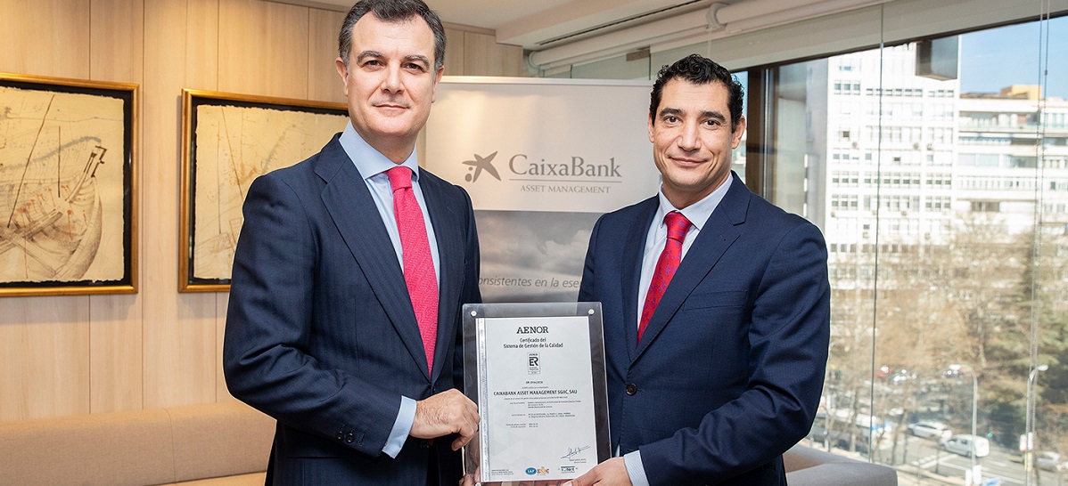CaixaBank Asset Management, primera entidad gestora de fondos certificada por AENOR