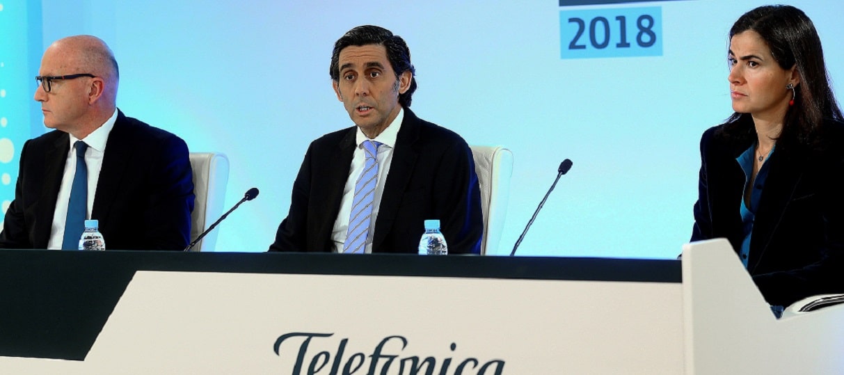 La acción de Telefónica cierra la semana a 5,36 euros, a precios de las ‘matildes’ de los 90