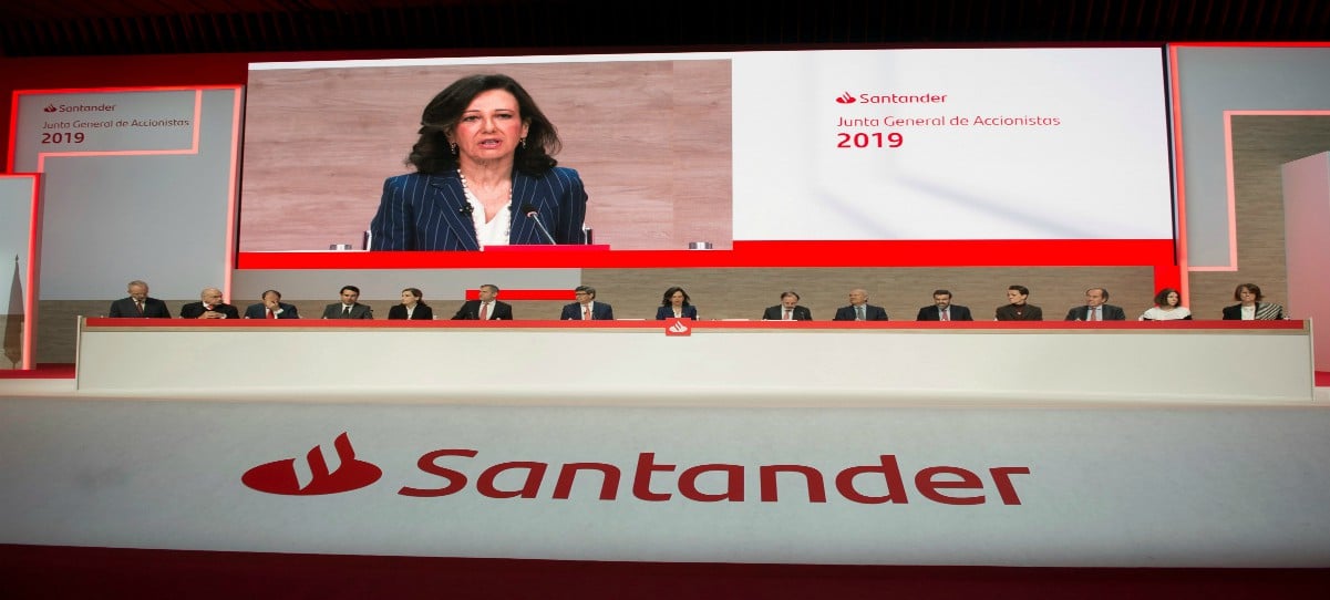 Las claves de la junta de accionistas del Banco Santander de 2019
