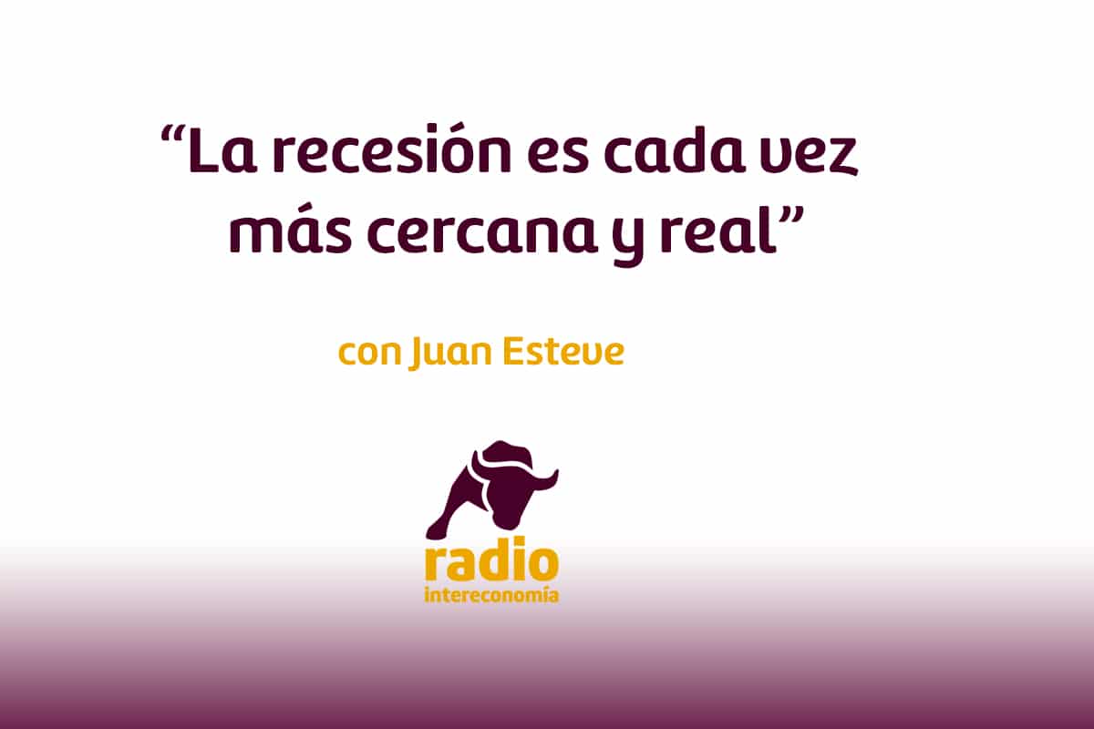 Juan Esteve, Zonavalue «La recesión es cada vez más cercana y real»