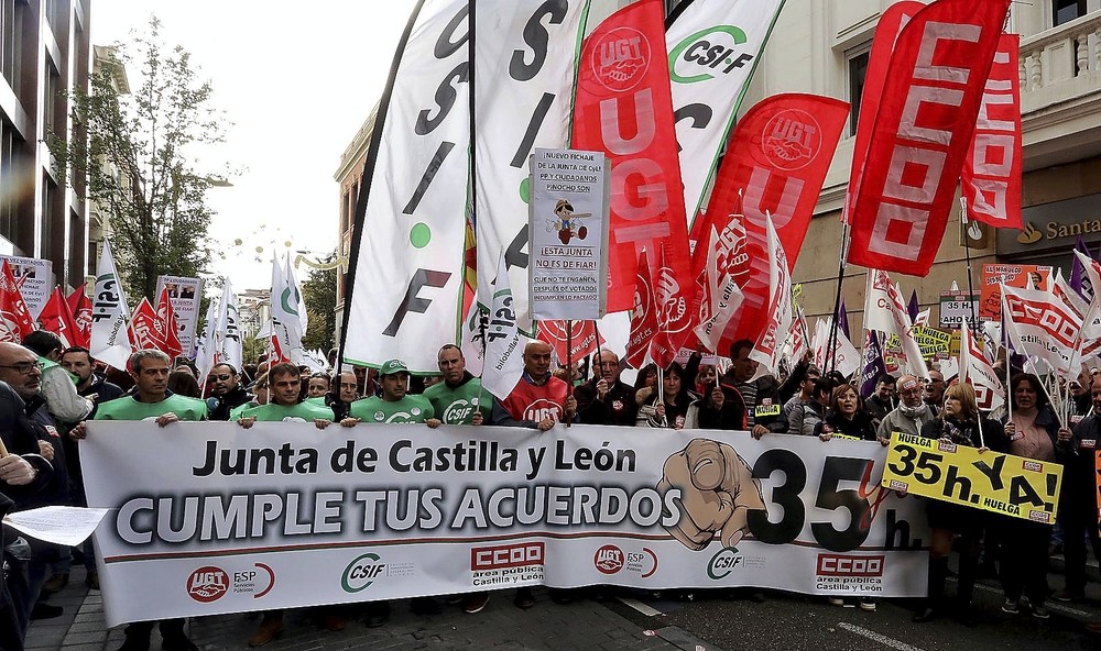 Los sindicatos anuncian tres demandas contra la Junta