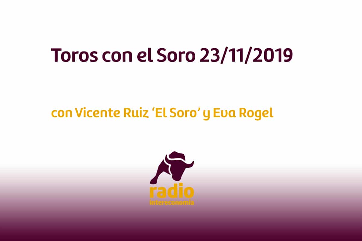 Toros con el Soro 22/11/2019