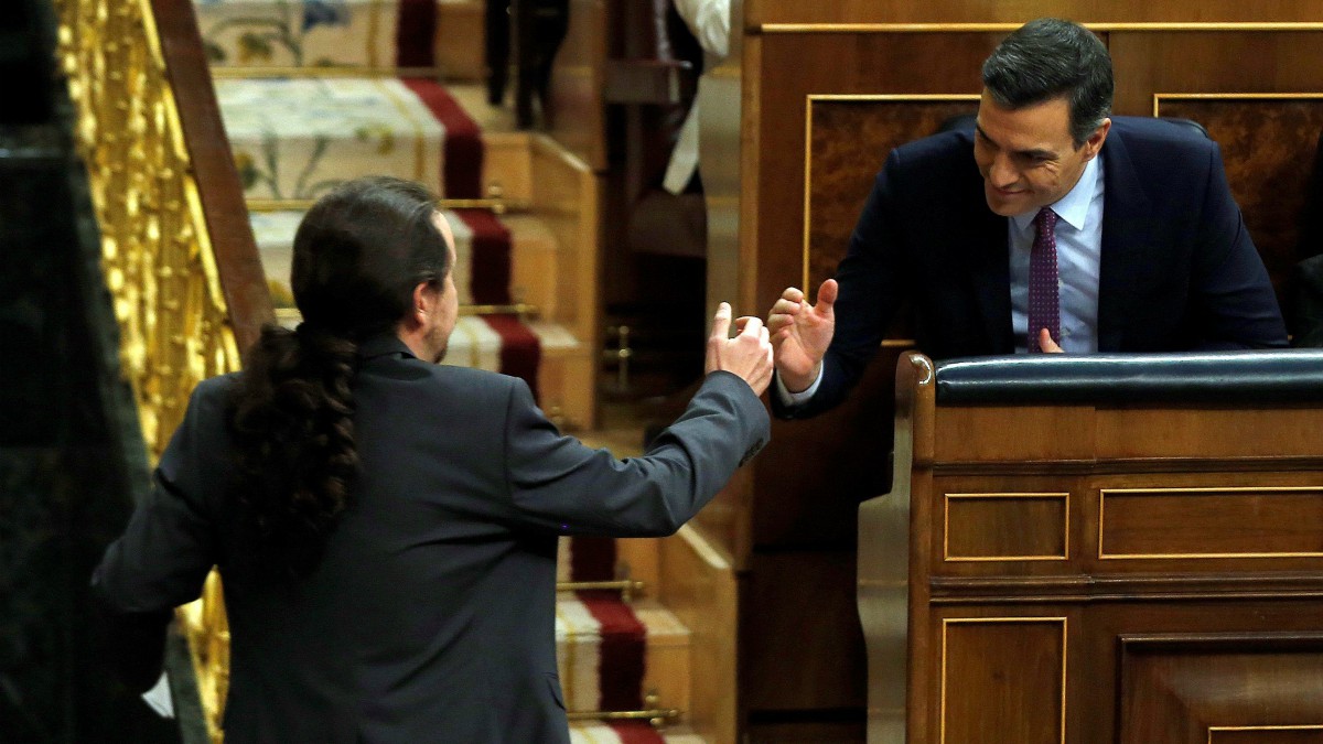 Cuatro nuevos Ministerios y una vicepresidencia, el primer y costoso pago económico de Sánchez a Iglesias